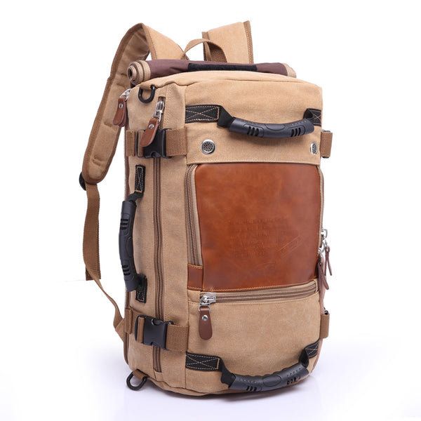 Brand Stylish Travel Large Capacity 14“ Laptop Backpack Male Luggage Shoulder Computer Backpacking Men Functional Versatile Bags