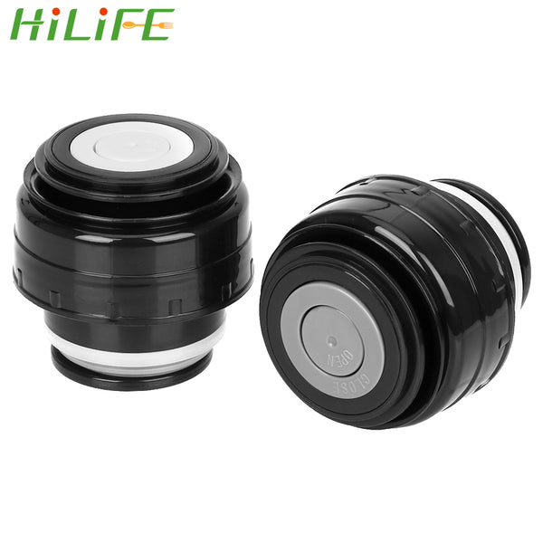 HILIFE Outdoor Travel Cup Vacuum Flask Lid Drinkware Mug Outlet Bullet Flask Cover 5.2cm Stainless Thermoses Accessories